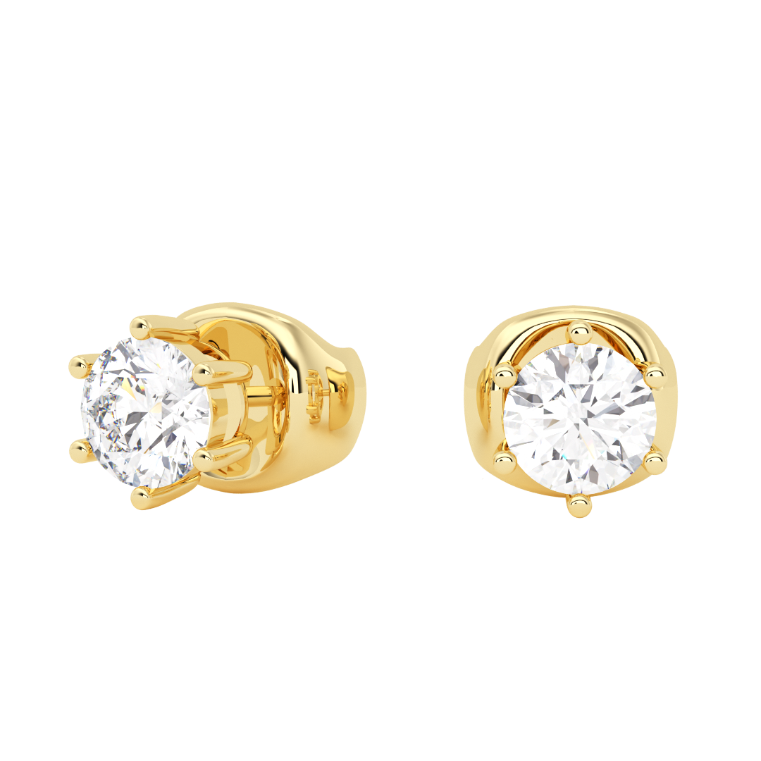 Fleur Magnificence Diamond Earrings