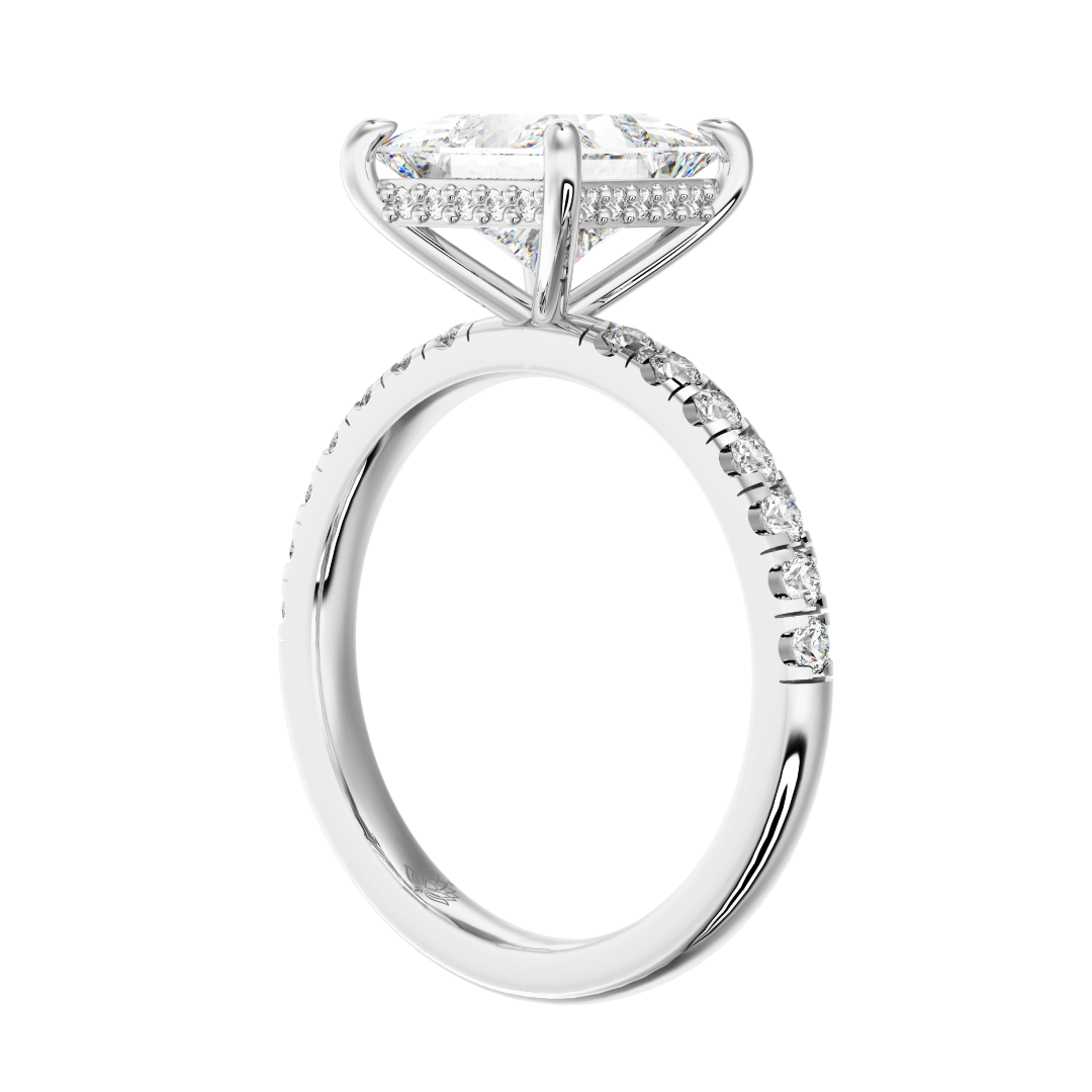 Aurelia Sovereign Princess Cut Solitaire Diamond Ring