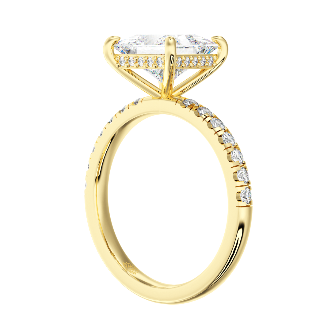 Aurelia Sovereign Princess Cut Solitaire Diamond Ring
