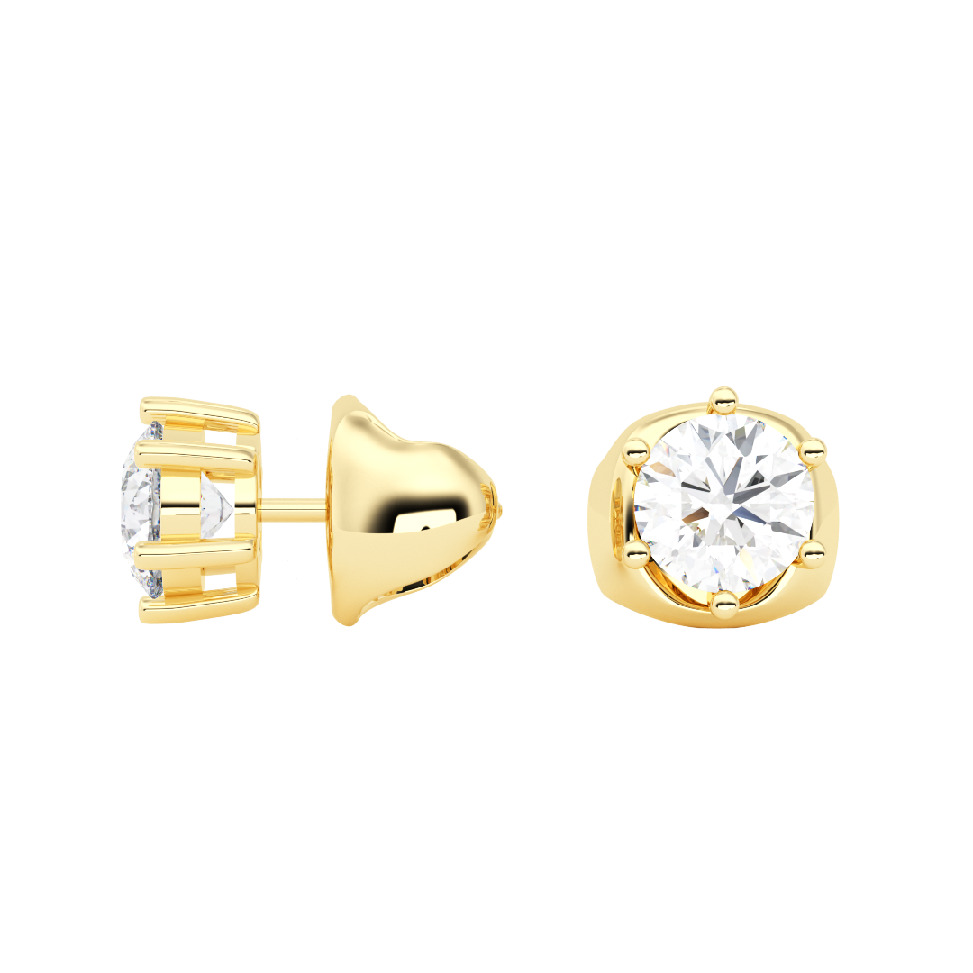 Fleur Magnificence Diamond Earrings