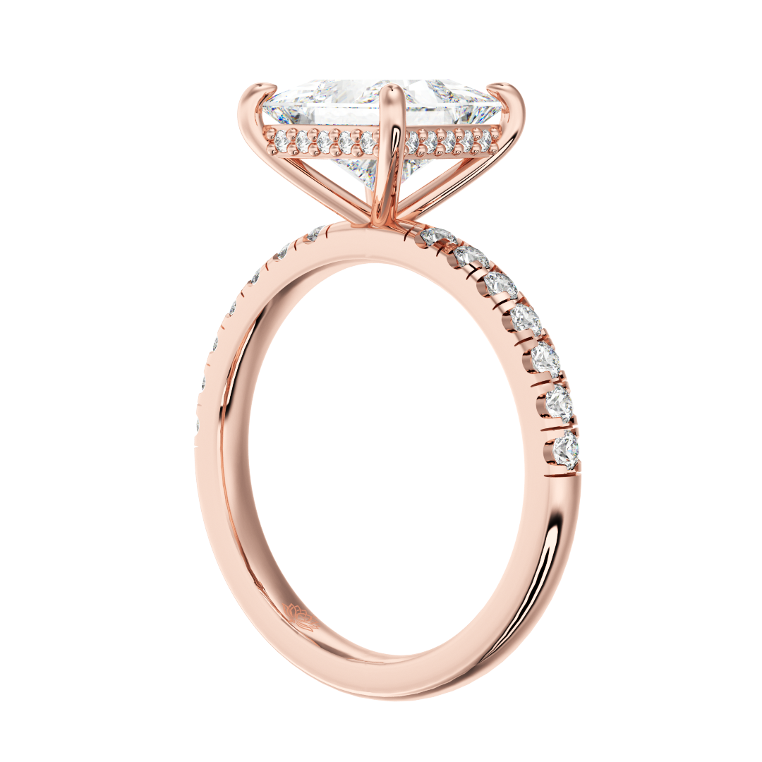 Aurelia Sovereign Princess Cut Solitaire Diamond Ring