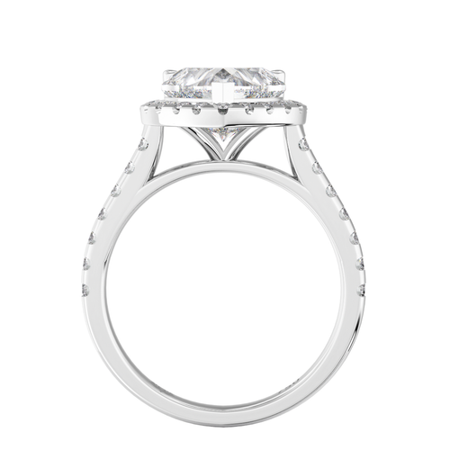 Load image 1 in gallery view. Brigitte Heart Shaped Diamond Engagement Ring