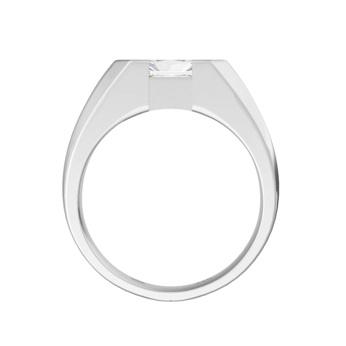 Load image 1 in gallery view. Fitzgerald 2ct Radiant Cut Diamond Ring for Modern Men