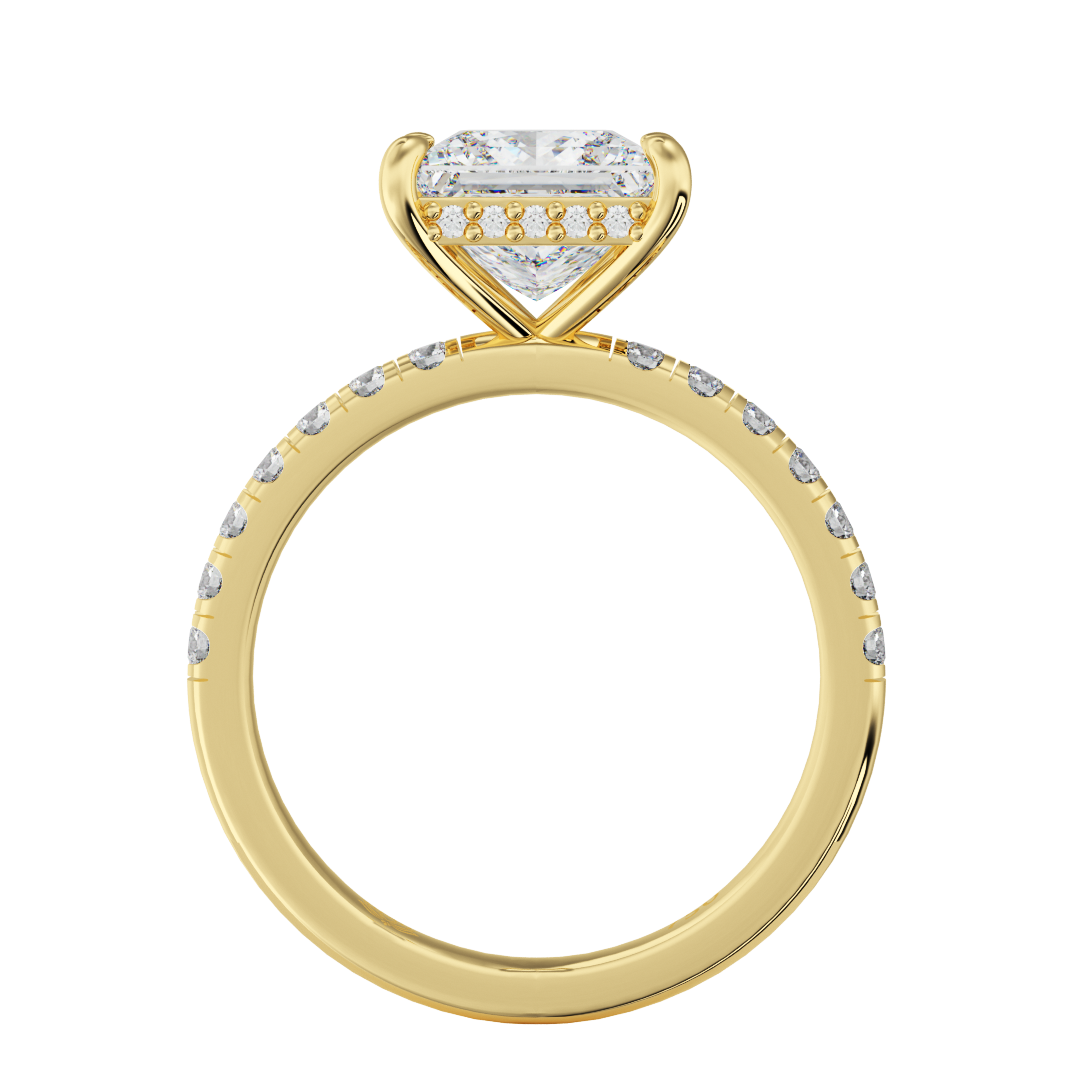 Aurelia Sovereign Princess Cut Solitaire Diamond Ring