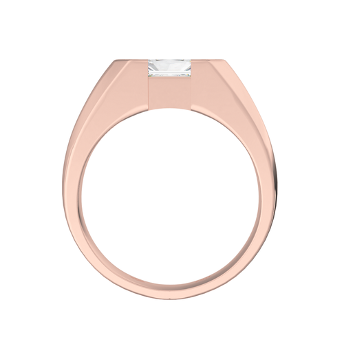 Load image 1 in gallery view. Fitzgerald 2ct Radiant Cut Diamond Ring for Modern Men