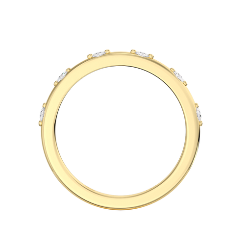Load image 1 in gallery view. Serenity Round Spaced Diamond Band