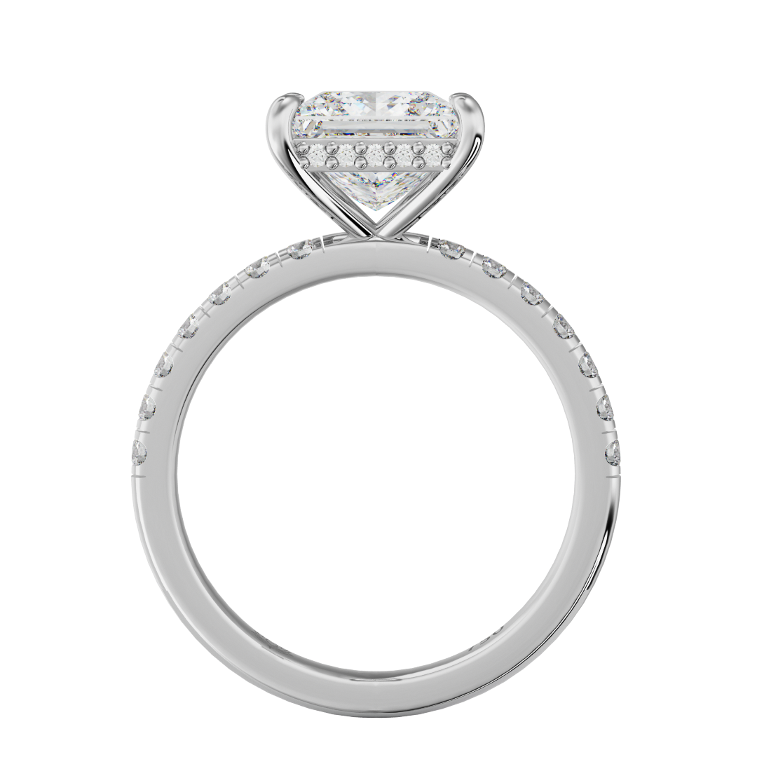 Aurelia Sovereign Princess Cut Solitaire Diamond Ring