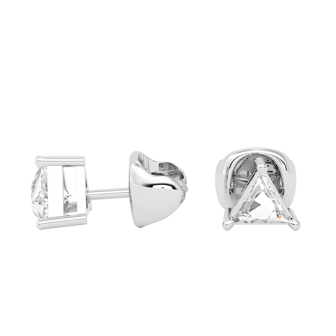 Yvette Trihedral Diamond Earrings