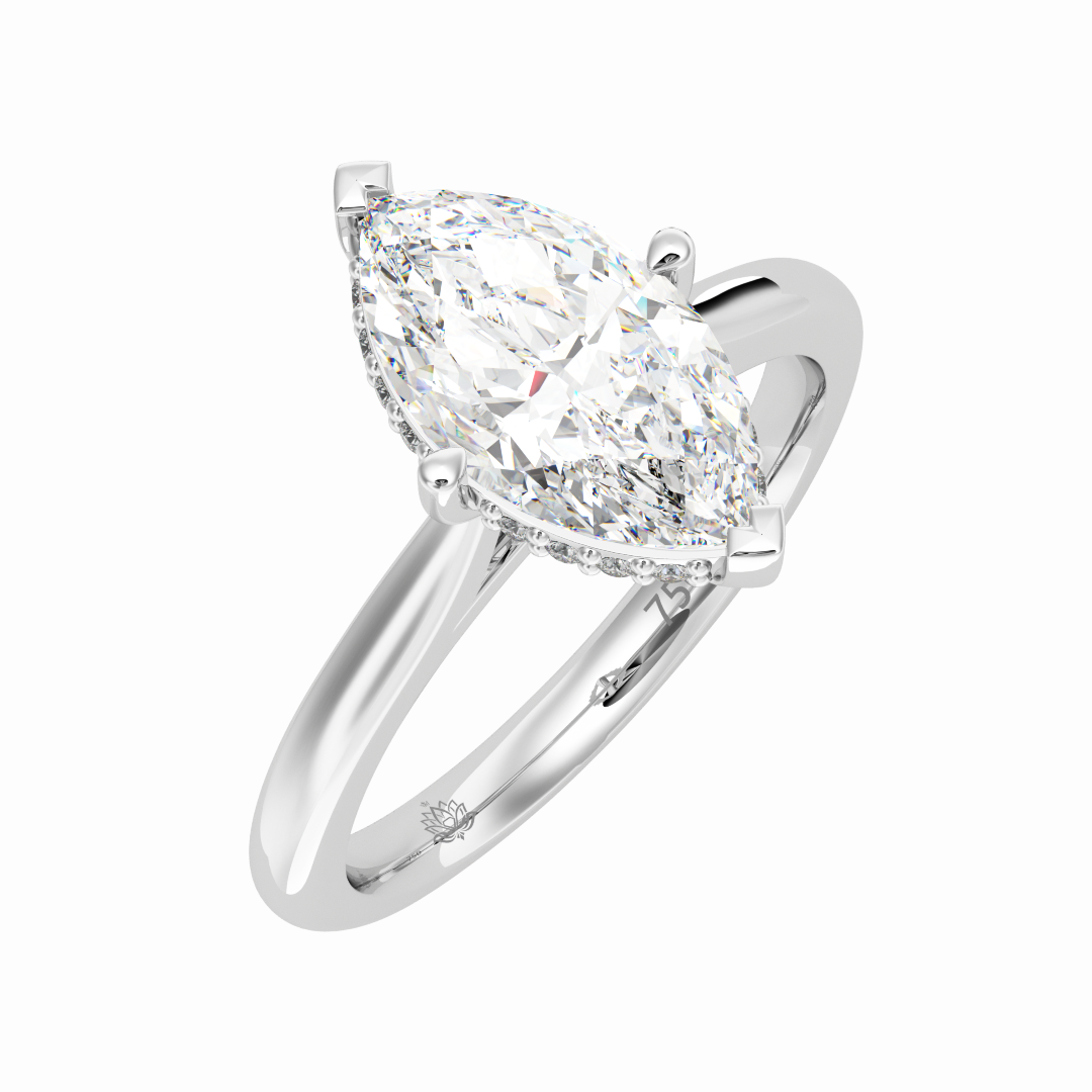 Cordelia Eclipse Marquise Diamond Ring