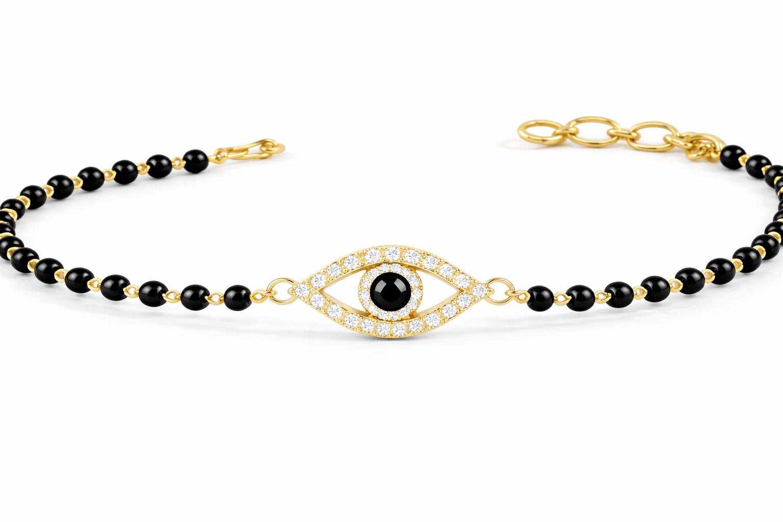 Anaya Evil Eye Magalsutra Bracelet