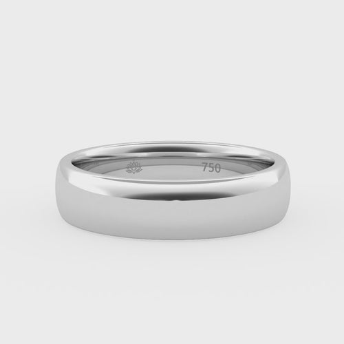 Load image 1 in gallery view. Alexander 6mm Men's Wedding Band